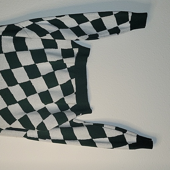 HOLLISTER Sweater, S, White/ Green, VGUC - Picture 4 of 9